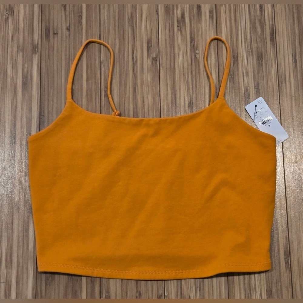 NWT Express Orange Crop Top